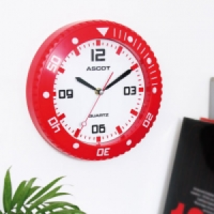 Ascot® Horloge murale colorée