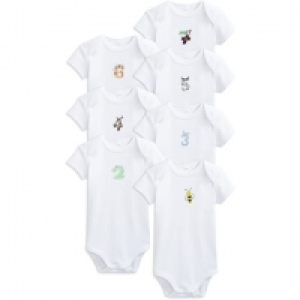 Lot de 7 bodies manches courtes 9.50 €