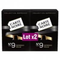 Casino Drive Carte Noire CARTE NOIRE Café Collection Espresso Intensité 9 2 x 53 g