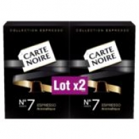 Casino Drive Carte Noire CARTE NOIRE Café Collection Intensité 7 2 x 53 g