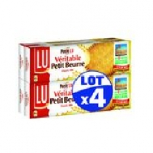 LU V&eacute;ritable Petit Beurre 4 x 200 g