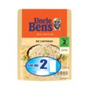 UNCLE BENS Riz Express Cantonais 2 x 250 g