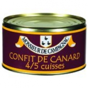 Confit de Canard 4/5 cuisses 1,25 kg