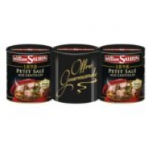 WILLIAM SAURIN Petit Sal&eacute; aux Lentilles 3 x 840 g