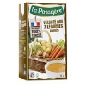 LA POTAGERE Velout&eacute; aux 7 l&eacute;gumes vari&eacute;s 1L