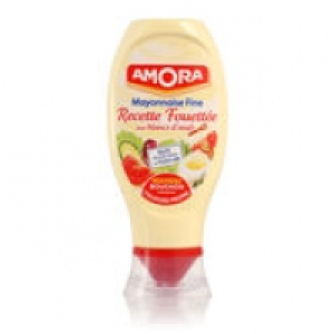 AMORA Mayonnaise recette fouett&eacute;e 398g