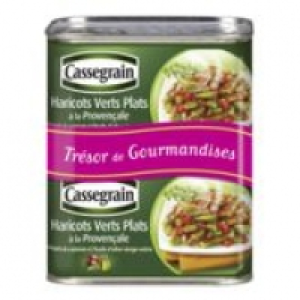 CASSEGRAIN Haricots Plats &agrave; la Proven&ccedil;ale 2 x 375 g