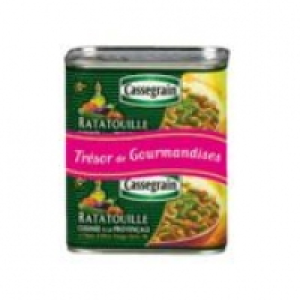 CASSEGRAIN Ratatouille cuisin&eacute;e &agrave; la Proven&ccedil;ale 2x375 g