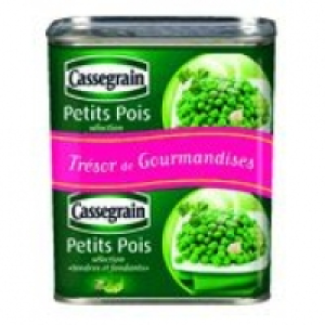 CASSEGRAIN Petits pois 2x280g