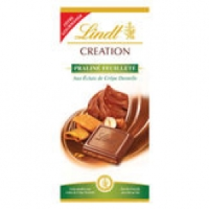 LINDT Cr&eacute;ation Praline Feuillet&eacute; 150 g