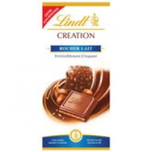 LINDT Cr&eacute;ation Rocher Chocolat au Lait 150 g