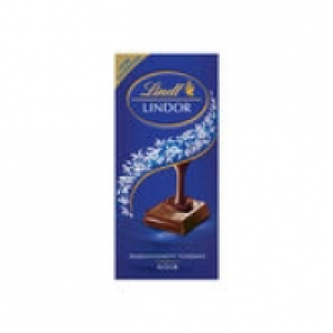 LINDT Chocolat Lindor Noir 150 g