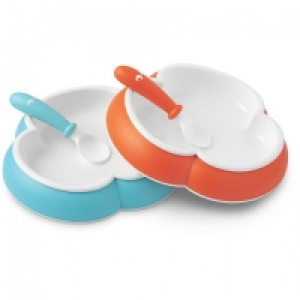 BABYBJ&Ouml;RN Lot de deux assiettes et cuill&egrave;res 22.41&nbsp;&euro;