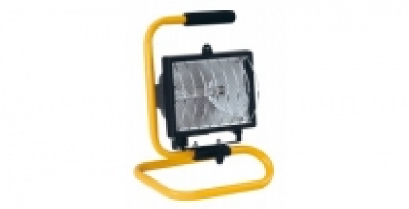 Projecteur portable extérieur noir et jaune 400 W LUN AIR