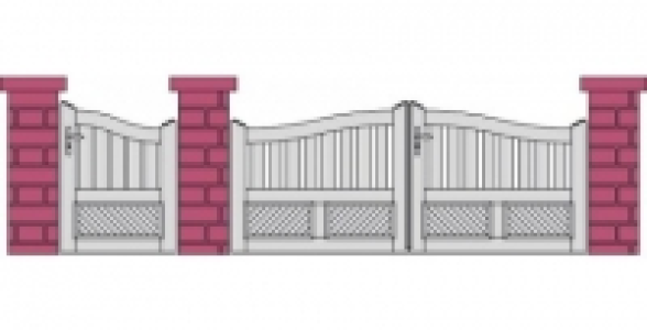 Portail PVC Lafitte 3 m blanc