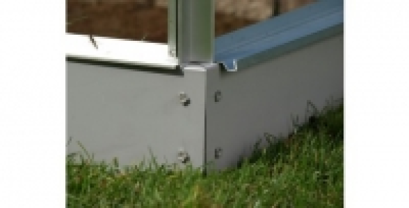 Base pour serre Merkur 9,90m&sup2; LAMS
