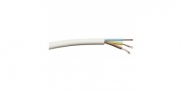 Câble électrique H05VV-F blanc 3G 1,5mm² 10m BRICELEC 10.35 €
