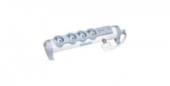 Rallonge multiprises de 4 prises 2 P+terre LEGRAND 1,50 ml parafoudre