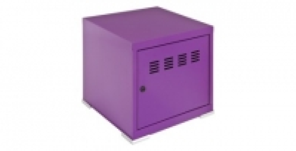 Cube à porte en métal prune avec 1 kit de liaison 49.95 €