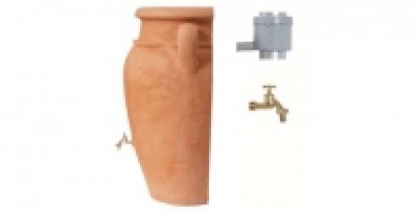 Réservoir deau amphore murale terracotta 260 L GARANTIA Antik 359.00 €