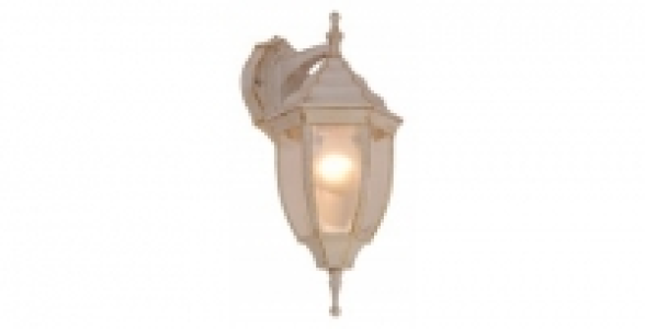 Applique extérieur descendante blanc et or patiné NYX I 20.00 €