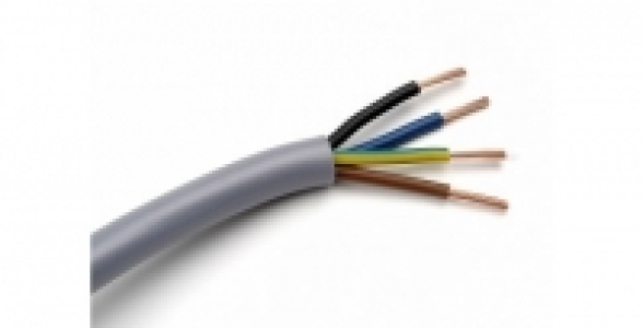 C&acirc;ble &eacute;lectrique H05VVF gris 4G 2,5mm&sup2;/m NEXANS