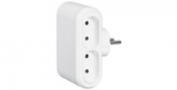 Fiche multiprises 4 prises 2 P+T 6A à sorties latérales LEGRAND 3.35 €