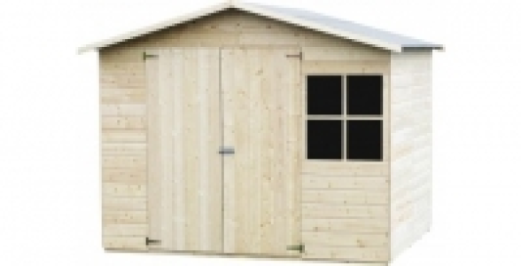 Abri de jardin en bois 4,32m&sup2; DECOR ET JARDIN