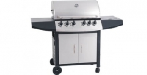 Bricomarche  Barbecue gaz noir et inox 5 brûleurs PRIMAGAZ Prima CBC-411-B