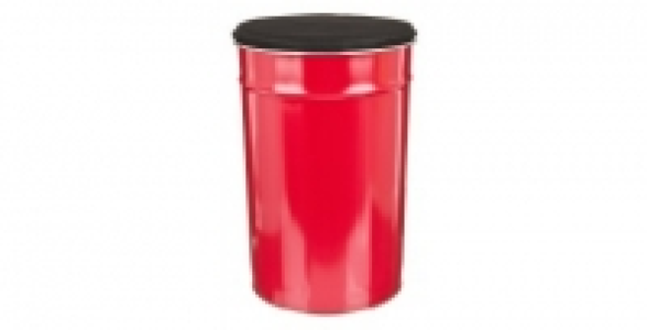 Coffre pouf 33 litres rouge