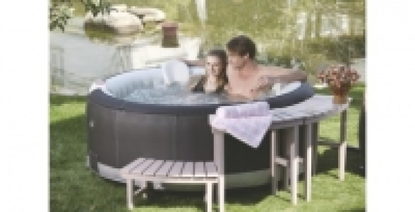 Spa gonflable rond 4 personnes