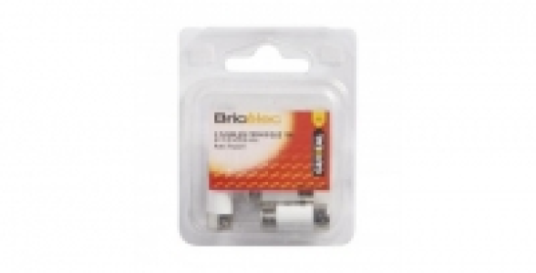 3 fusibles céramique 16A Ø10,3x25,8 mm avec voyant BRICELEC