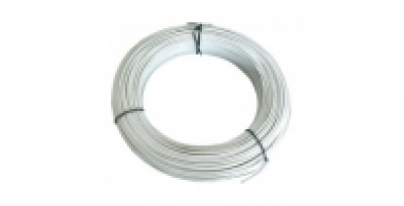 Fil de tension plastifié blanc Ø2,8 mm x L.100 m