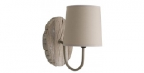 Applique bois de récup ronde COREP Chanvre