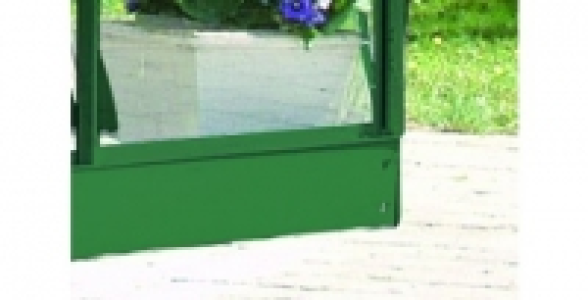 Base pour serre jardin dhiver hexagonale 12,5m² LAMS Hera