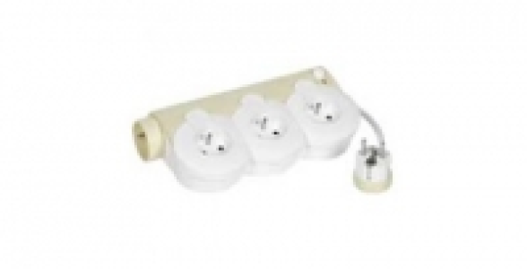 Rallonge multiprises de 4 prises 2 P+terre LEGRAND cordon 1,5ml +inter