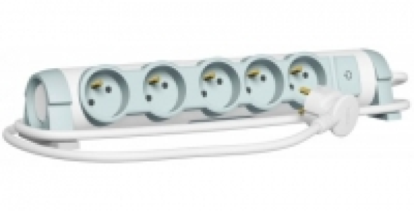 Rallonge multiprises 5 prises 2 P+terre LEGRAND cordon 3 ml et inter 26.73 €