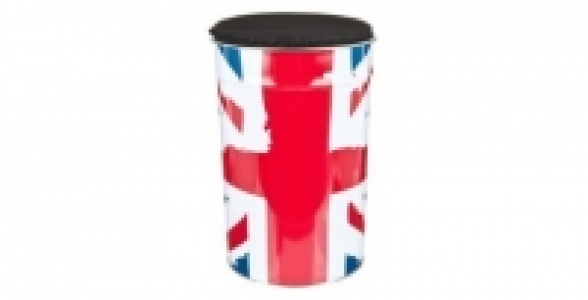 Coffre pouf 33 litres Union Jack destructuré