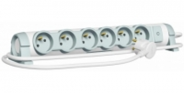 Rallonge multiprises 6 prises 2 P+terre LEGRAND cordon 1,50ml et inter 26.73 €