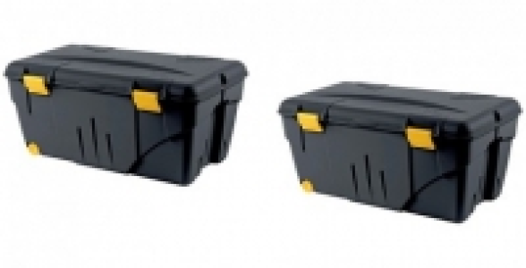 Lot de 2 malles TRAFIC 110 L