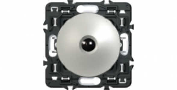 Interrupteur &agrave; commande par effleurement titane LEGRAND C&eacute;liane