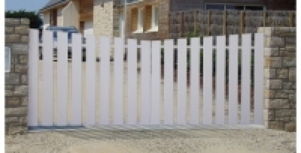 Portail PVC Montreuil 3 m blanc