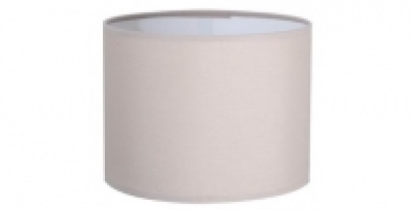 Abat jour cylindrique diamètre 15 cm coton chanvre COREP