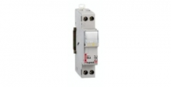 Coupe circuit Phase + Neutre 10 A dimension 1 module LEGRAND