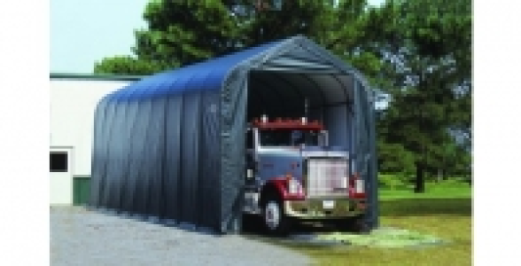 Garage toile SHELTERLOGIC 36,55 m²surface utile