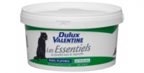 Peinture blanc satin 2,5L DULUX VALENTINE Les Essentiels