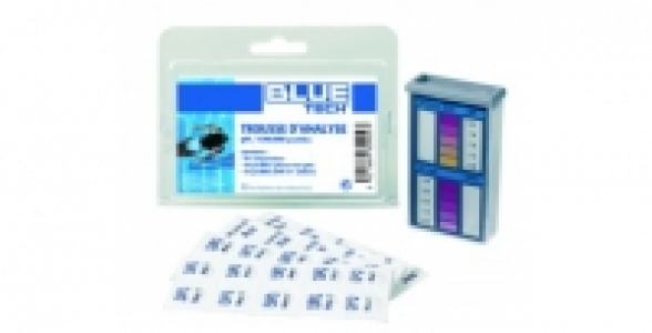 Recharge pour trousse danalyse pH/Brome/Oxygène pastilles BLUE TECH
