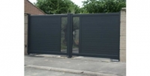 Portail aluminium Vaugirard 3 m blanc