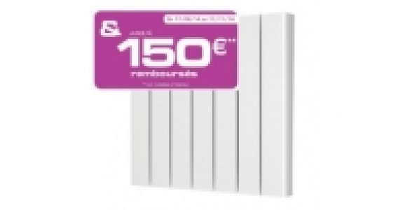 Bricomarche  Radiateur électrique à inertie 1500 W SAUTER Baladi