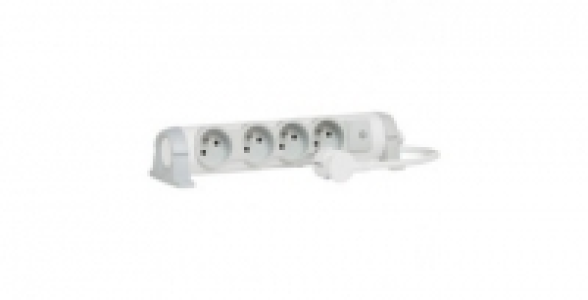 Rallonge multiprises 4 prises 2 P + terre LEGRAND cordon 3 ml et inter